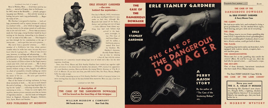 Item #1478 Case of the Dangerous Dowager, The. Erle Stanley Gardner