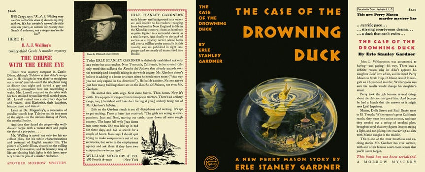 Item #1479 Case of the Drowning Duck, The. Erle Stanley Gardner