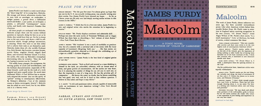 Item #14823 Malcolm. James Purdy