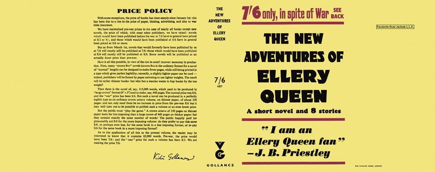 Item #14830 New Adventures of Ellery Queen, The. Ellery Queen