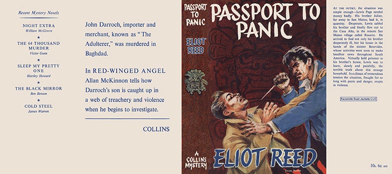 Item #14905 Passport to Panic. Eliot Reed