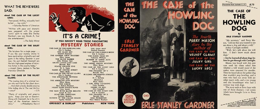 Item #1491 Case of the Howling Dog, The. Erle Stanley Gardner.