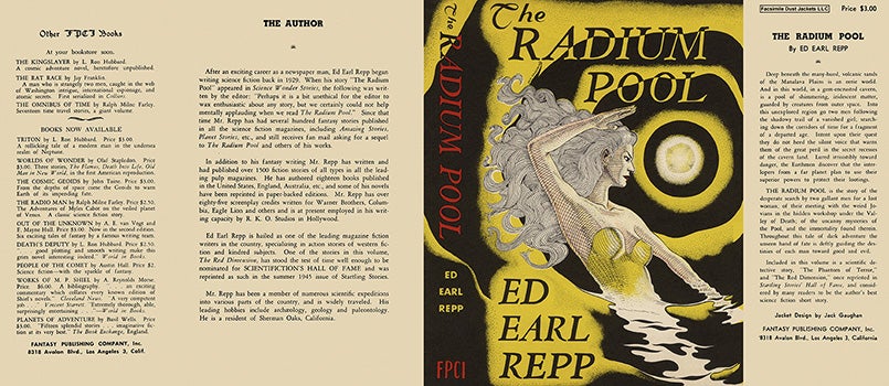Item #14926 Radium Pool, The. Ed Earl Repp