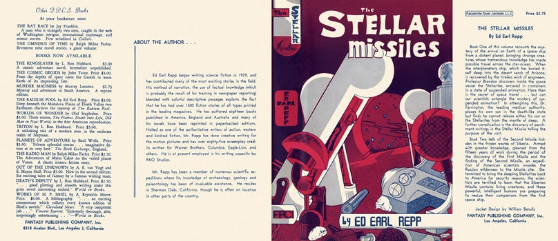 Item #14927 Stellar Missiles, The. Ed Earl Repp