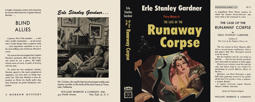 Item #1503 Case of the Runaway Corpse, The. Erle Stanley Gardner.