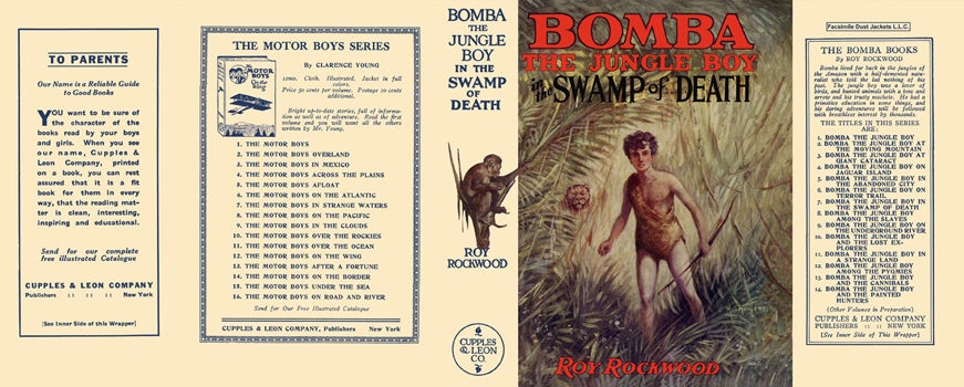 Item #15036 Bomba #07: Bomba the Jungle Boy in the Swamp of Death. Roy Rockwood