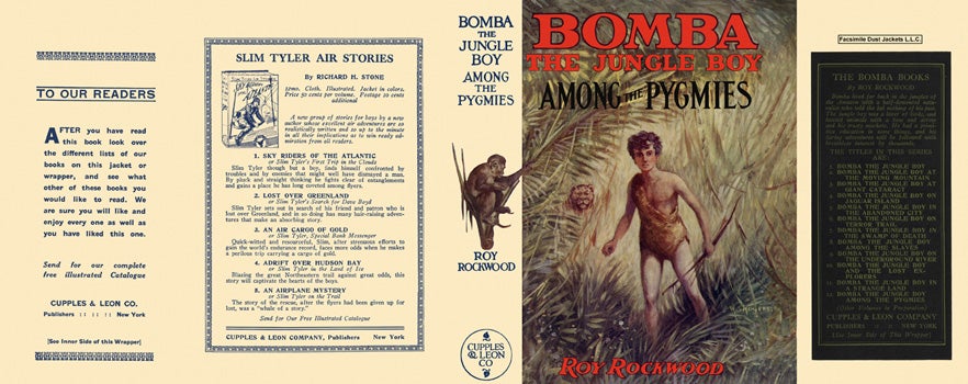 Item #15040 Bomba #12: Bomba the Jungle Boy Among the Pygmies. Roy Rockwood.