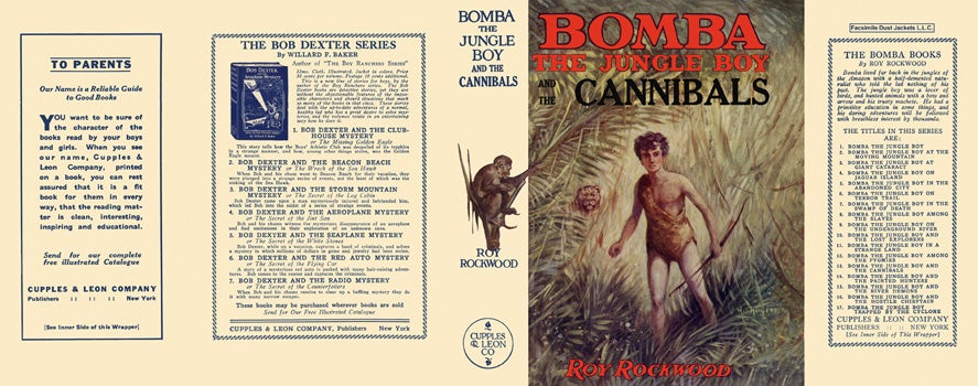 Item #15042 Bomba #13: Bomba the Jungle Boy and the Cannibals. Roy Rockwood.