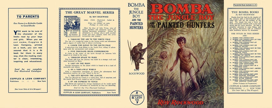 Item #15043 Bomba #14: Bomba the Jungle Boy and the Painted Hunters. Roy Rockwood.