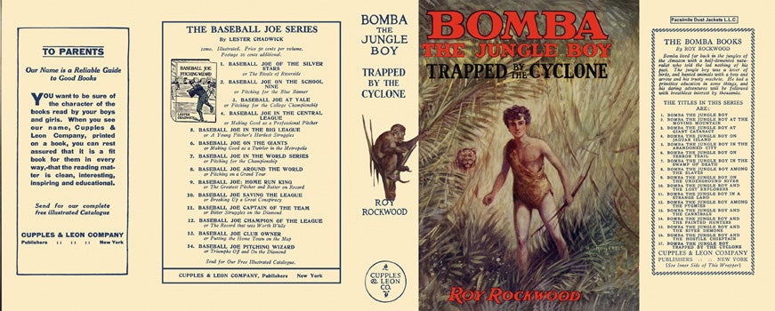 Item #15046 Bomba #17: Bomba the Jungle Boy Trapped by the Cyclone. Roy Rockwood.