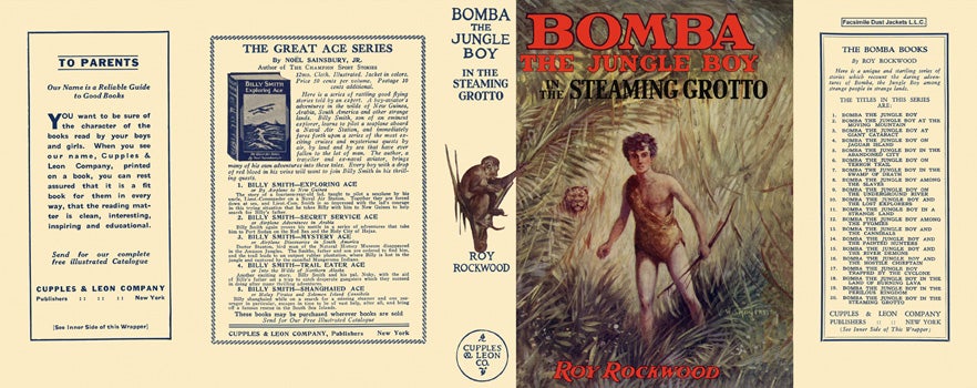 Item #15049 Bomba #20: Bomba the Jungle Boy in the Steaming Grotto. Roy Rockwood