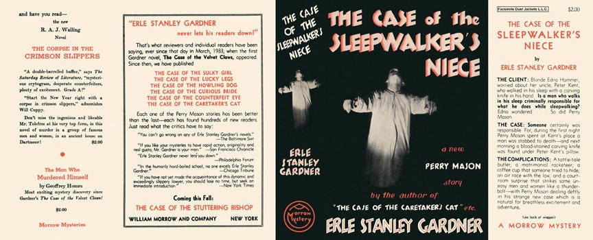 Item #1507 Case of the Sleepwalker's Niece, The. Erle Stanley Gardner.