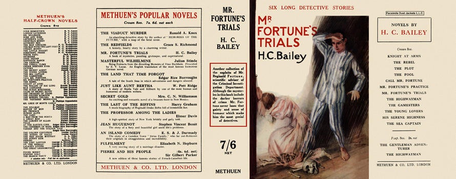 Item #151 Mr. Fortune's Trials. H. C. Bailey.