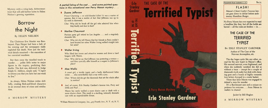 Item #1515 Case of the Terrified Typist, The. Erle Stanley Gardner.