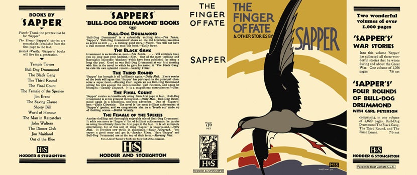 Item #15155 Finger of Fate and Other Stories, The. Sapper