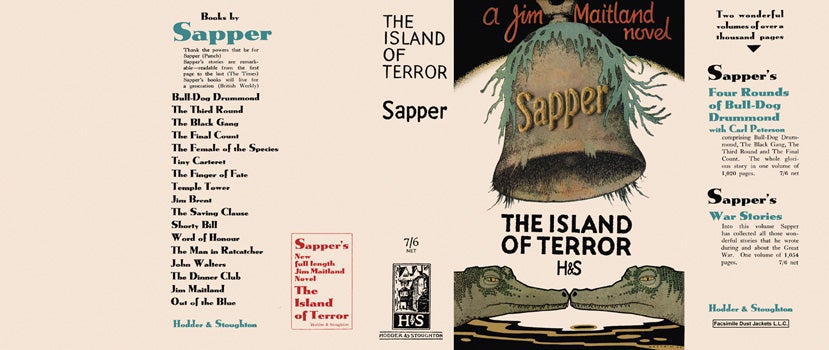 Item #15157 Island of Terror, The. Sapper.