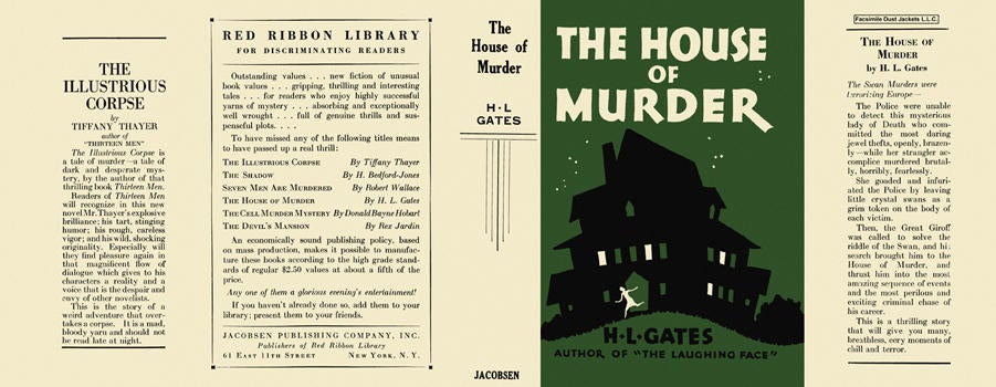 Item #1532 House of Murder, The. H. L. Gates