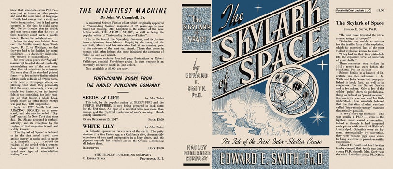 Item #15353 Skylark of Space, The. Edward E. Smith, Ph D