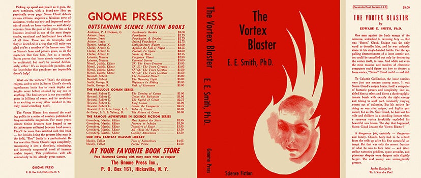 Item #15356 Vortex Blaster, The. Edward E. Smith, Ph D