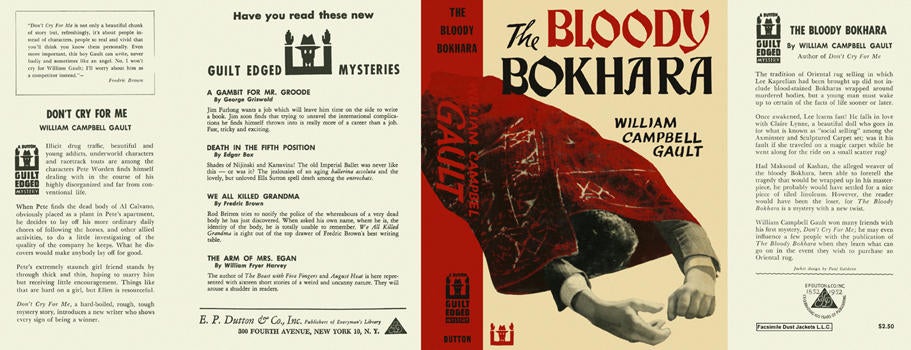 Item #1539 Bloody Bokhara, The. William Campbell Gault