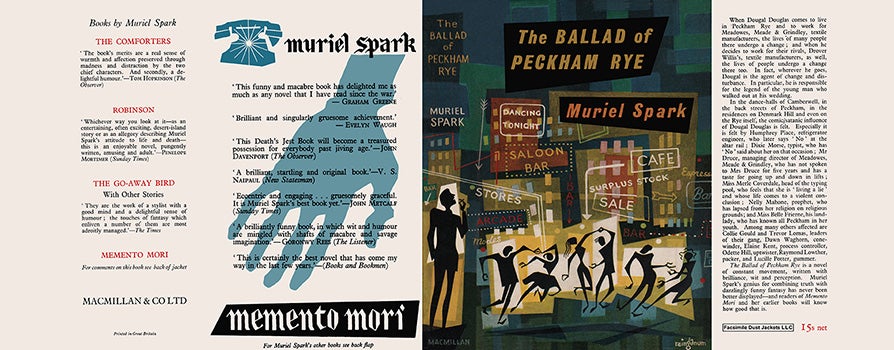 Item #15391 Ballad of Peckham Rye, The. Muriel Spark