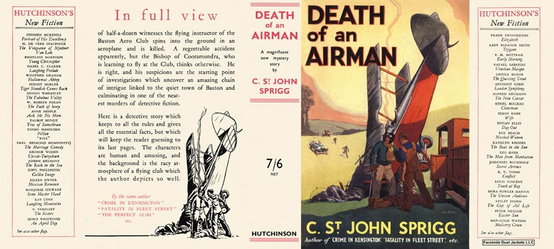 Item #15402 Death of an Airman. C. St. John Sprigg