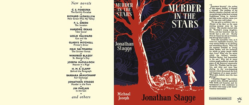 Item #15417 Murder in the Stars. Jonathan Stagge