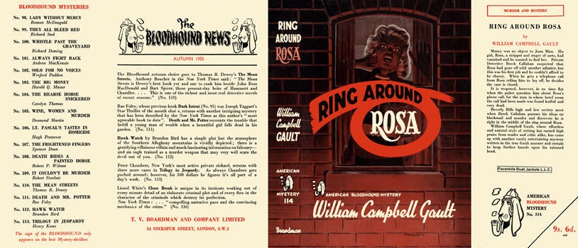 Item #1543 Ring Around Rosa. William Campbell Gault.