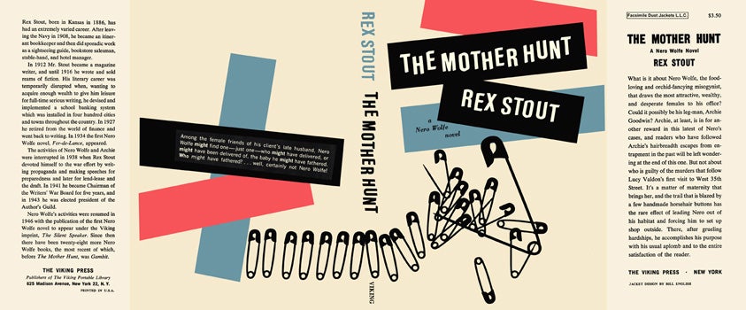 Item #15493 Mother Hunt, The. Rex Stout.