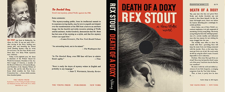 Item #15494 Death of a Doxy. Rex Stout