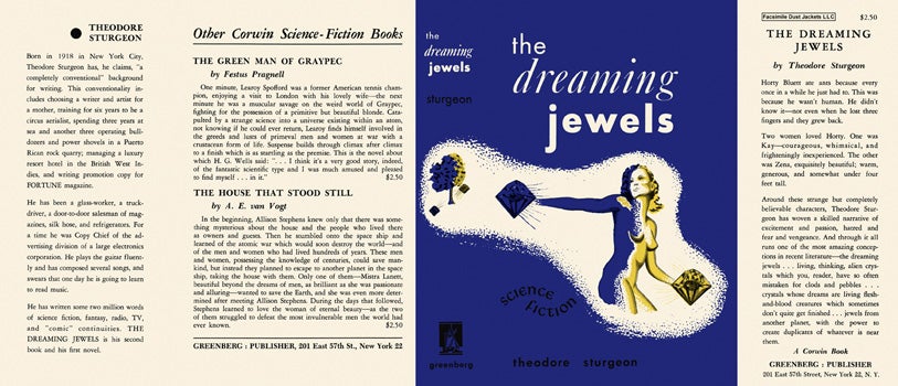 Item #15528 Dreaming Jewels, The. Theodore Sturgeon.