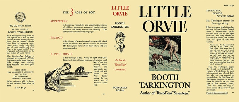 Item #15602 Little Orvie. Booth Tarkington.