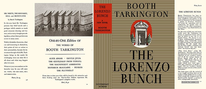 Item #15603 Lorenzo Bunch, The. Booth Tarkington.