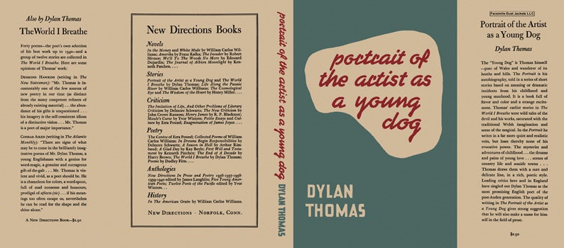 Item #15653 Portrait of the Artist As a Young Dog. Dylan Thomas