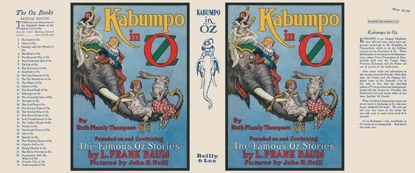 Item #15664 Kabumpo in Oz. Ruth Plumly Thompson, John R. Neill