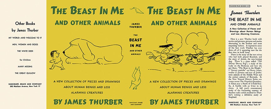 Item #15680 Beast in Me and Other Animals, The. James Thurber.