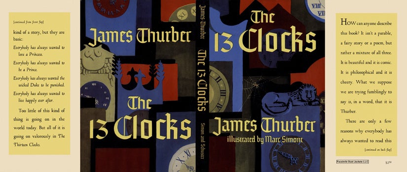 Item #15681 13 Clocks, The. James Thurber, Marc Simont