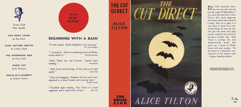 Item #15685 Cut Direct, The. Alice Tilton