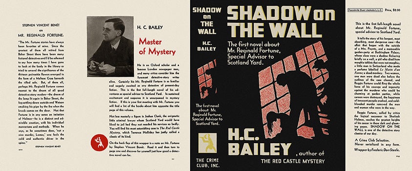 Item #157 Shadow on the Wall. H. C. Bailey