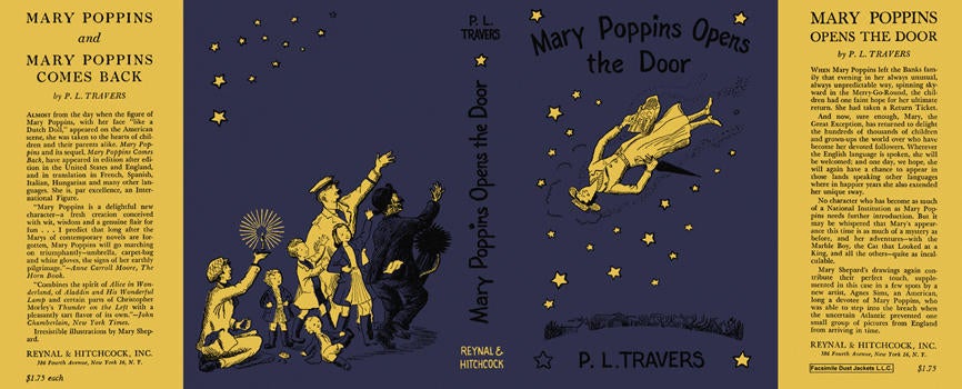 Item #15727 Mary Poppins Opens the Door. P. L. Travers.