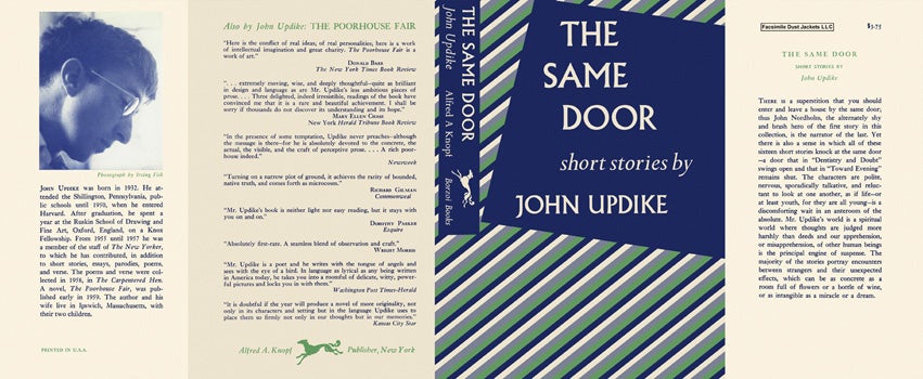 Item #15783 Same Door, The. John Updike.