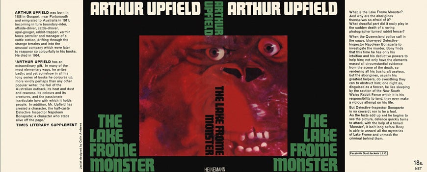 Item #15799 Lake Frome Monster, The. Arthur W. Upfield.