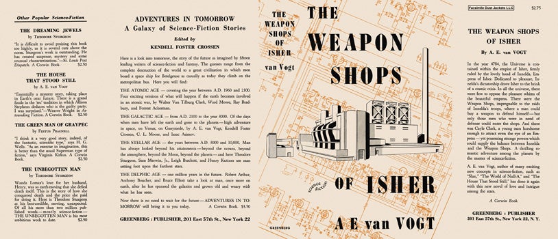 Item #15821 Weapon Shops of Isher, The. A. E. Van Vogt.