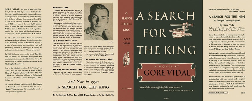 Item #15859 Search for the King, A. Gore Vidal