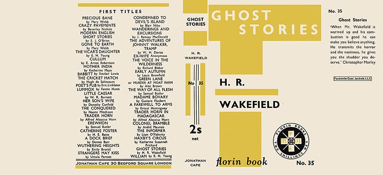 Item #15882 Ghost Stories. H. R. Wakefield