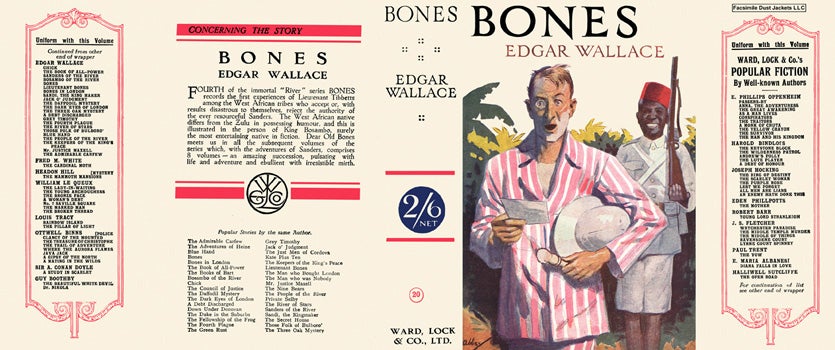 Item #15890 Bones. Edgar Wallace