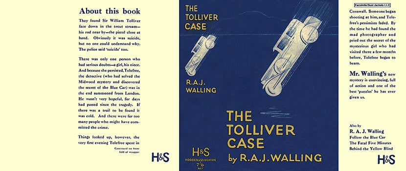 Item #15919 Tolliver Case, The. R. A. J. Walling