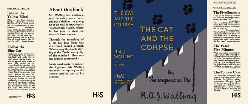 Item #15920 Cat and the Corpse, The. R. A. J. Walling