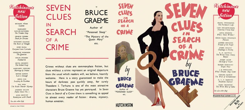 Item #1596 Seven Clues in Search of a Crime. Bruce Graeme
