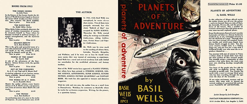 Item #16028 Planets of Adventure. Basil Wells